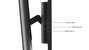 Lenovo ThinkVision P27q-30 - Écran PC professionnel 27" (68.6 cm) IPS QHD 2560x1440, HDR10, 99% sRGB, Pivot, USB-C, HDMI, DisplayPort