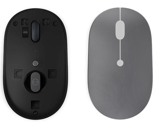 Lenovo Go Souris Sans Fil USB-C avec Capteur Optique 2400 dpi, Bouton Utilitaire Programmable et Autonomie Longue