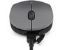 Lenovo Go Souris Sans Fil USB-C avec Capteur Optique 2400 dpi, Bouton Utilitaire Programmable et Autonomie Longue