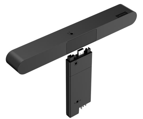 Lenovo ThinkVision MS30 - Barre de son pour moniteur USB, 2 * 2W, design fin <30mm, compatible avec series P/T, logiciel ThinkColour, verrou de sécurité