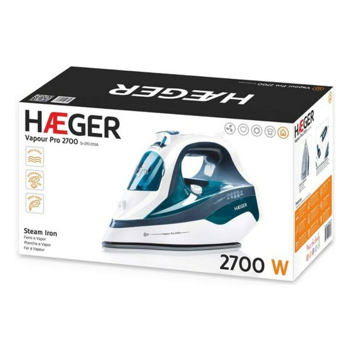 Fer à vapeur Haeger SI-270.013A 2700W Fer à vapeur Haeger SI-270.013A 2700W