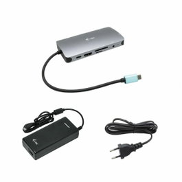 i-Tec Nano Dock C31NANOVGA112W Argenté