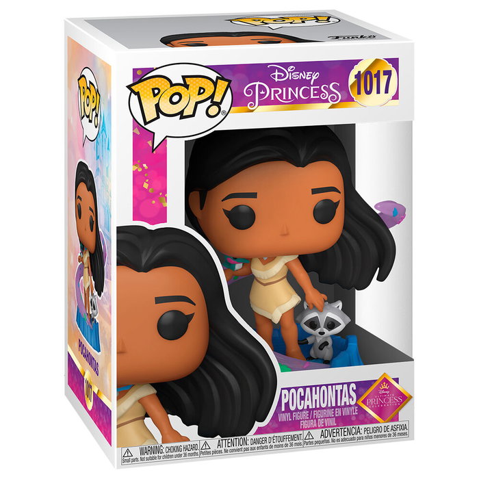 Funko POP Disney Ultimate Princess Pocahontas - Figurine Vinyle Collectible de 9 cm dans sa Boîte avec Fenêtre