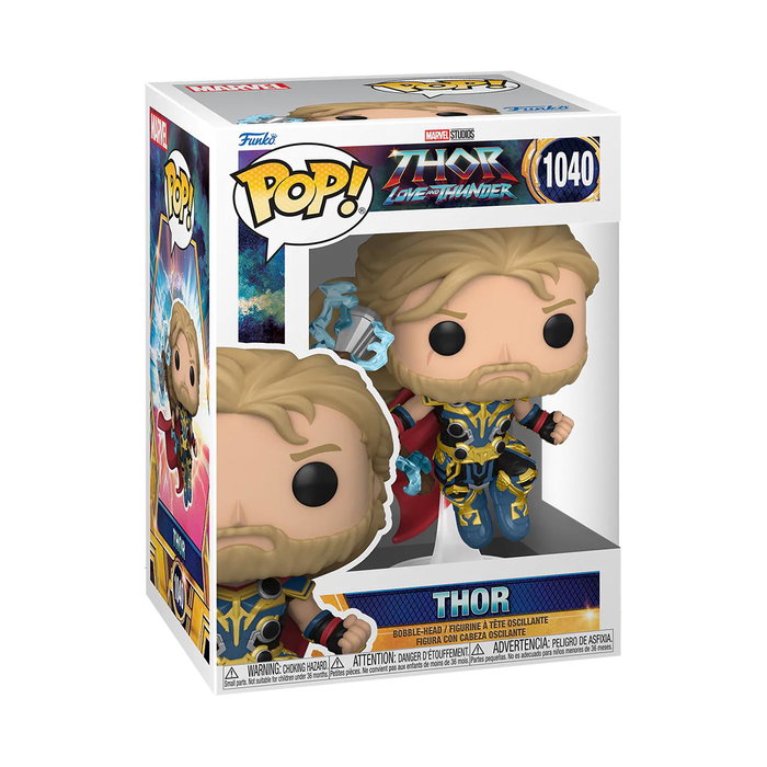 Funko Pop! Vinyl Figure Thor Love & Thunder Marvel 62421 Figurine de Collection Funko Pop! Vinyl Figure Thor Love & Thunder Marvel 62421 Figurine de Collection