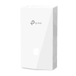 TP-LINK EAP655-WALL Access Point Wi-Fi mural 802.11ax WiFi 6 PoE+ 2.5 GbE, blanc