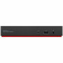 Lenovo Dock de Réseau Universal 40B10135EU - Station d'Accueil USB-C pour Ordinateur Portable - Noir