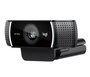Logitech C922 Pro Stream Webcam - Caméra de streaming Full HD 1080p à 30 fps et 720p à 60 fps avec remplacement d'arrière-plan personnalisable, H.264 et trépied inclus