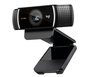 Logitech C922 Pro Stream Webcam - Caméra de streaming Full HD 1080p à 30 fps et 720p à 60 fps avec remplacement d'arrière-plan personnalisable, H.264 et trépied inclus