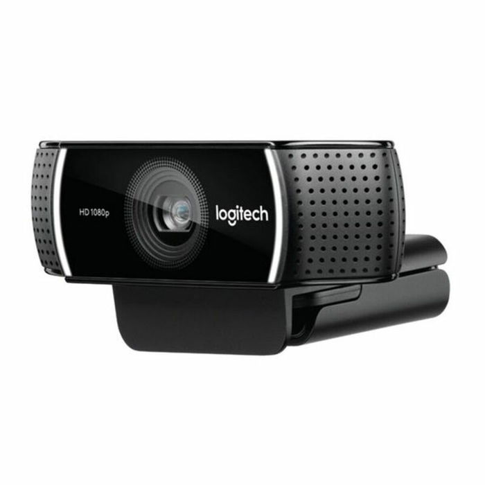 Logitech Webcam C922 Pro Stream 960-001088 - Noir, 1080p 30fps / 720p 60fps, Autofocus, Microphone stéréo