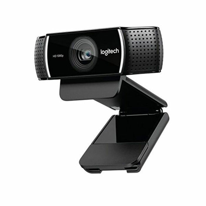 Logitech Webcam C922 Pro Stream 960-001088 - Noir, 1080p 30fps / 720p 60fps, Autofocus, Microphone stéréo