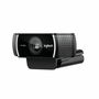 Logitech Webcam C922 Pro Stream 960-001088 - Noir, 1080p 30fps / 720p 60fps, Autofocus, Microphone stéréo
