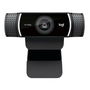 Logitech Webcam C922 Pro Stream 960-001088 - Noir, 1080p 30fps / 720p 60fps, Autofocus, Microphone stéréo