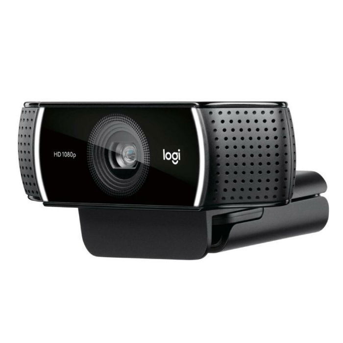Logitech Webcam C922 Pro Stream 960-001088 - Noir, 1080p 30fps / 720p 60fps, Autofocus, Microphone stéréo