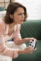 PowerA 1515672-01 FUSION PRO Manette Sans Fil Bluetooth Officielle Nintendo Switch OLED/Switch/Switch Lite - Blanche/Noire