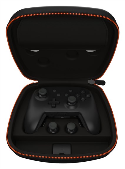PowerA 1515672-01 FUSION PRO Manette Sans Fil Bluetooth Officielle Nintendo Switch OLED/Switch/Switch Lite - Blanche/Noire