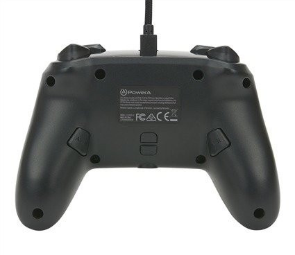 PowerA Manette avec Câble Améliorée Spectra LED pour Nintendo Switch - Modèle 1510925-01 avec 8 Couleurs, Effets Lumineux et Boutons Programmables