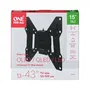 One For All WM2221 Support TV Murale Universel pour Écrans 33-109 cm (13-43"), Inclinable 15°, 50 kg max, Compatible VESA, Garantie 10 ans