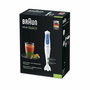 Mixeur plongeant Braun MQ 3000 Smoothie Blanc Blanc/Bleu 700 W