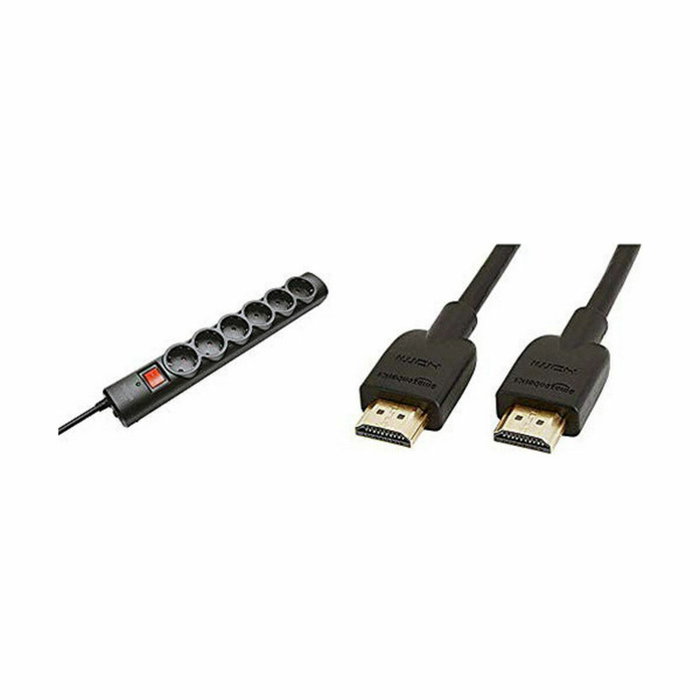 Rallonge 6 Tomas Schuko Trust 21059 230 V Noir Rallonge 6 Tomas Schuko Trust 21059 230 V Noir