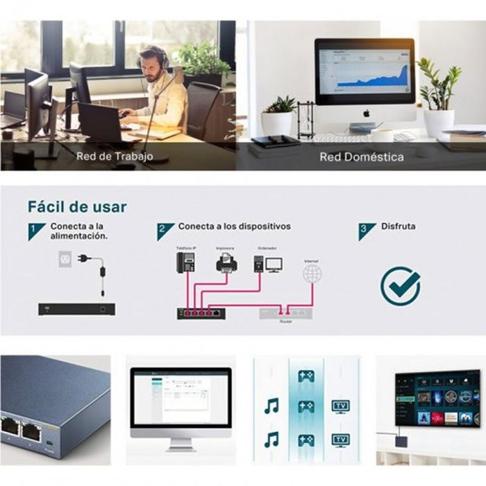 Commutateur Réseau de Bureau TP-Link TL-SG105