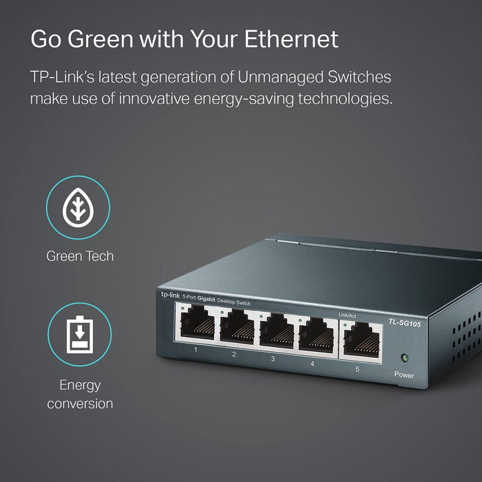 Commutateur Réseau de Bureau TP-Link TL-SG105