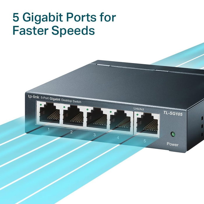 Commutateur Réseau de Bureau TP-Link TL-SG105