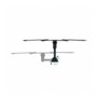 TOOQ Support mural TV 23-55 pouces orientable LP2255TN-B, VESA 75x75 à 400x400, inclinaison -20/20°, charge max 30kg