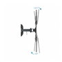TOOQ Support mural TV 23-55 pouces orientable LP2255TN-B, VESA 75x75 à 400x400, inclinaison -20/20°, charge max 30kg