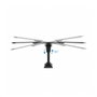 TOOQ Support mural TV 23-55 pouces orientable LP2255TN-B, VESA 75x75 à 400x400, inclinaison -20/20°, charge max 30kg