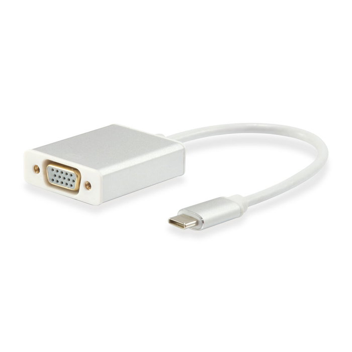 Equip Adaptateur USB Type C vers VGA FHD Mâle-Femelle