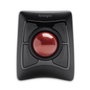 Kensington Expert Mouse Trackball sans fil ambidextre - Bluetooth 4.0 LE / nano USB récepteur - Molette Scroll Ring - Logiciel TrackballWorks - Avec repose-poignet