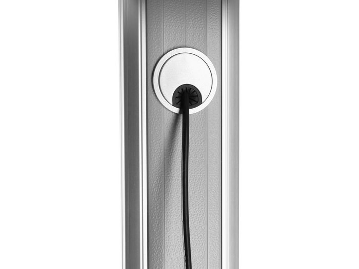 Equip EQ650605 Support Sol TV sur Roulettes Couleur Aluminium Jusqu'à 100 Pouces et 100 kg Equip EQ650605 Support Sol TV sur Roulettes Couleur Aluminium Jusqu'à 100 Pouces et 100 kg