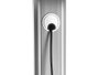 Equip EQ650605 Support Sol TV sur Roulettes Couleur Aluminium Jusqu'à 100 Pouces et 100 kg