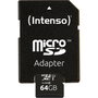 Intenso Carte mémoire Micro SDXC UHS-I Premium 64 Go avec adaptateur