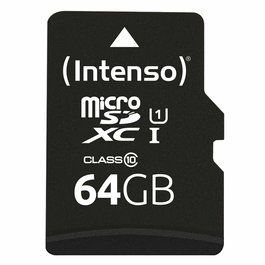 Carte Mémoire Micro SD avec Adaptateur INTENSO 34234 UHS-I XC Premium