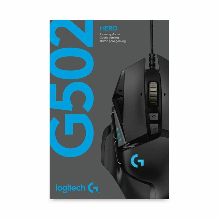 Logitech G502 HERO Souris Gaming Filaire Noir