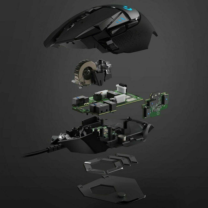 Logitech G502 HERO Souris Gaming Filaire Noir