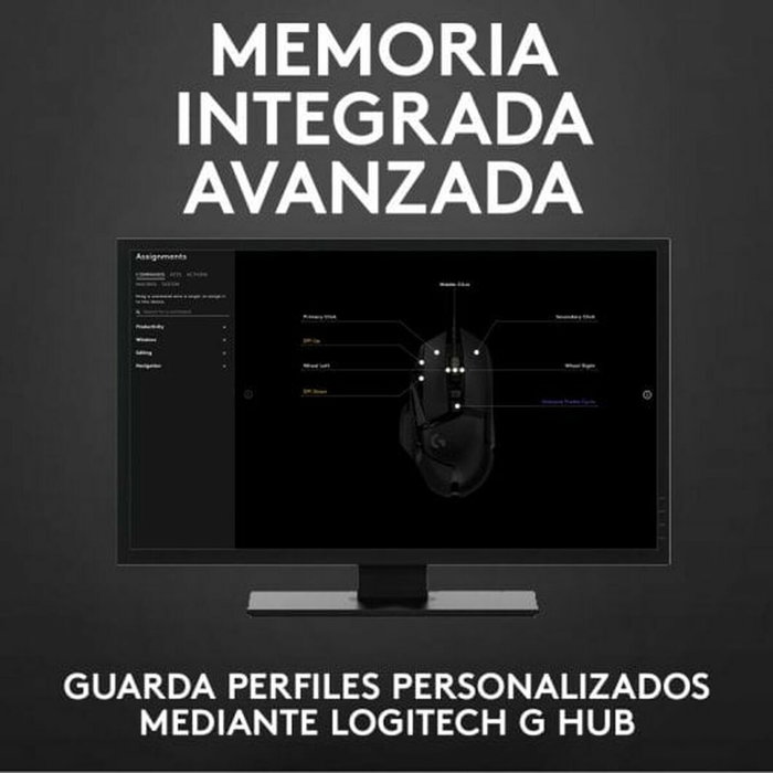 Logitech G502 HERO Souris Gaming Filaire Noir