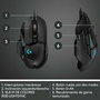 Souris Logitech 910-005471 Noir 16000 dpi 25600 dpi