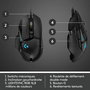 Souris Logitech 910-005471 Noir 16000 dpi 25600 dpi
