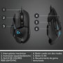 Souris Logitech 910-005471 Noir 16000 dpi 25600 dpi