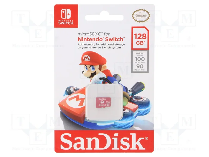 SanDisk 128 Go microSDXC pour Nintendo Switch SanDisk 128 Go microSDXC pour Nintendo Switch