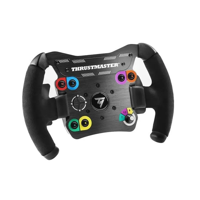 Thrustmaster TM Open Wheel - Volant détachable simulateur de course - Compatible PC, PS4, Xbox One - Structure carbone légère - Pour jeux GT, LMP, Karting