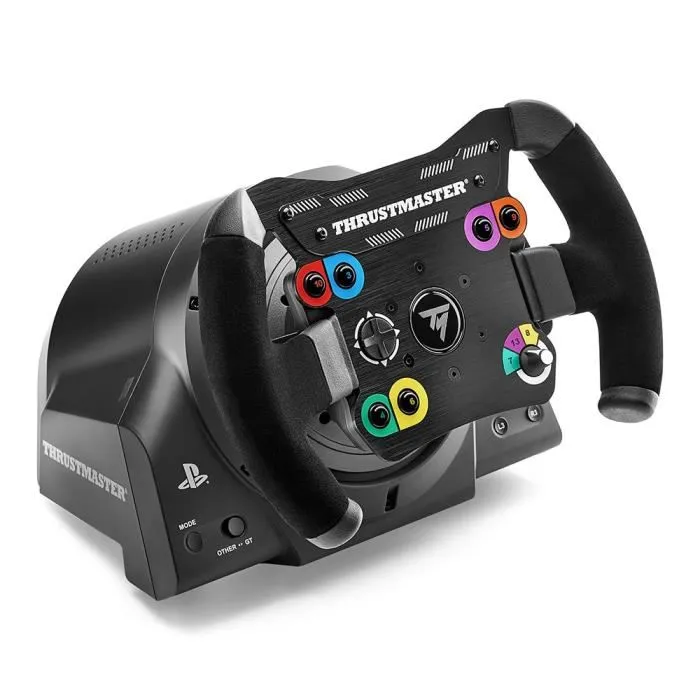 Thrustmaster TM Open Wheel - Volant détachable simulateur de course - Compatible PC, PS4, Xbox One - Structure carbone légère - Pour jeux GT, LMP, Karting