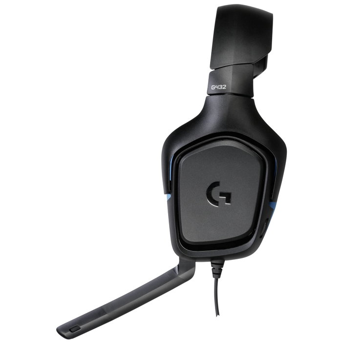 Logitech G432 Casque Gaming 7.1 Surround Bleu/Noir Logitech G432 Casque Gaming 7.1 Surround Bleu/Noir