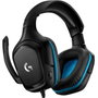Logitech G432 Casque Gaming Filaire avec Microphone USB Jack 3.5mm Son Surround DTS X 2.0 50mm 981-000770