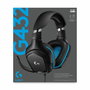 Logitech G432 Casque Gaming 7.1 Surround Bleu/Noir