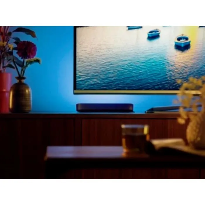 Philips Hue Hue Play - Lampe LED connectée Bluetooth, pack de 2 barres d'ambiance, compatible Alexa, Noir - Créez une ambiance avec 16 millions de couleurs Philips Hue Hue Play - Lampe LED connectée Bluetooth, pack de 2 barres d'ambiance, compatible Alexa, Noir - Créez une ambiance avec 16 millions de couleurs