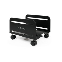 TooQ Support CPU au Sol avec Roues Métal Ajustable 119-209 mm Max 10 kg