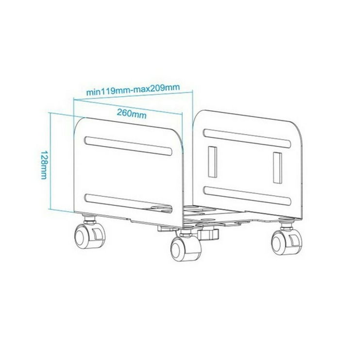 Support PC TooQ UMCS0004-B 11,9-20,9 cm Support PC TooQ UMCS0004-B 11,9-20,9 cm